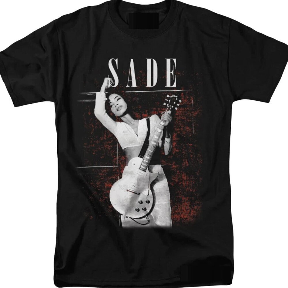Sade Adu Shirt Concert Tour Merch 90s vtg Graphic Design T-Shirt .